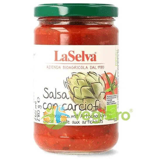 Sos de Rosii cu Anghinare Ecologic/Bio 280g LASELVA — preț și oferte