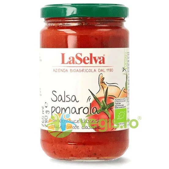 Sos de Rosii Pomarola Ecologic/Bio 280g LASELVA — preț și oferte