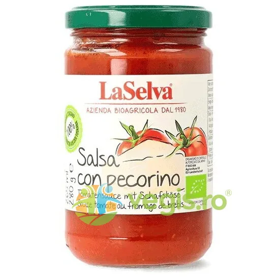 Sos de Rosii cu Pecorino Ecologic/Bio 280g LASELVA — preț și oferte