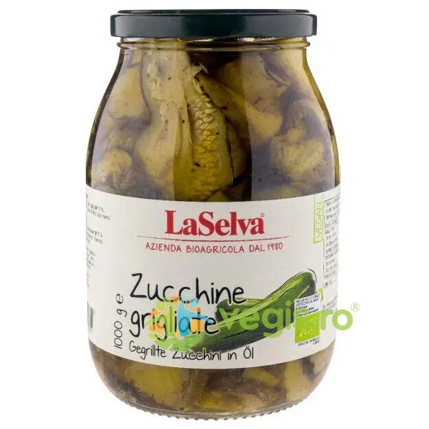 Zucchini la Gratar in Ulei Ecologic/Bio 1kg LASELVA — preț și oferte