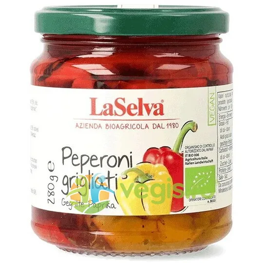 Ardei la Gratar in Ulei Ecologici/Bio 280g LASELVA — preț și oferte