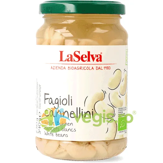 Fasole Cannellini Fiarta Ecologica/Bio 340g LASELVA — preț și oferte