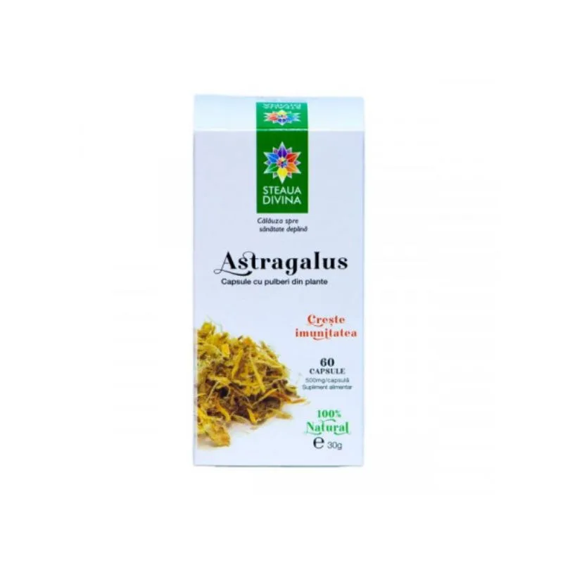 Astragalus, 60 capsule, Steaua Divina — preț și oferte