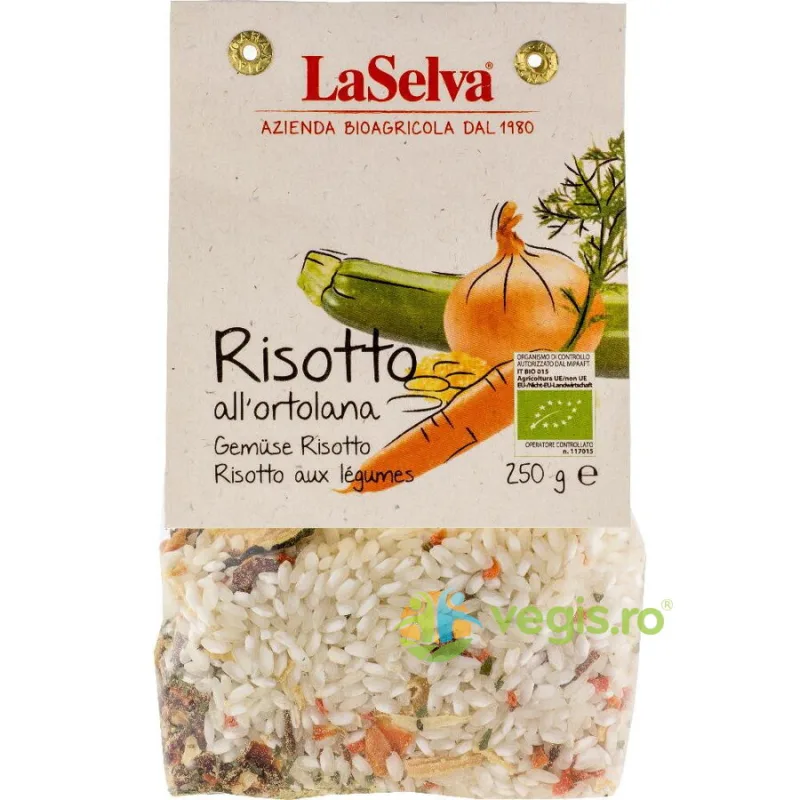 Risotto cu Legume Ecologic/Bio 250g LASELVA — preț și oferte