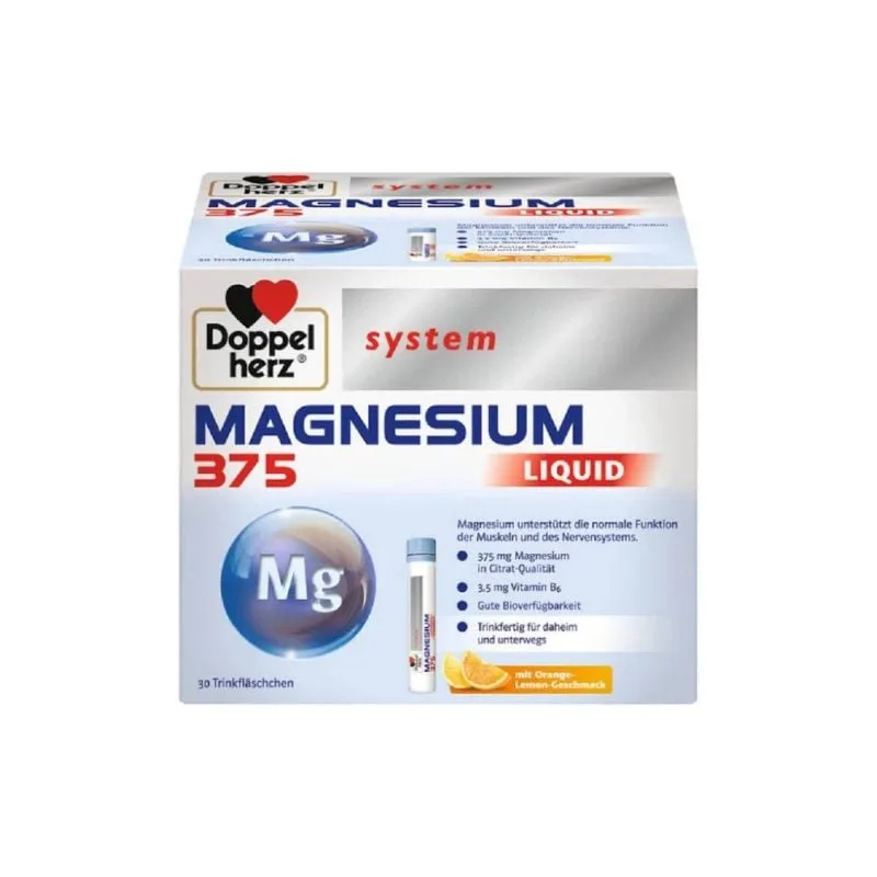 Magneziu, 375 mg, 30 flacoane unidoza, Doppelherz — preț și oferte