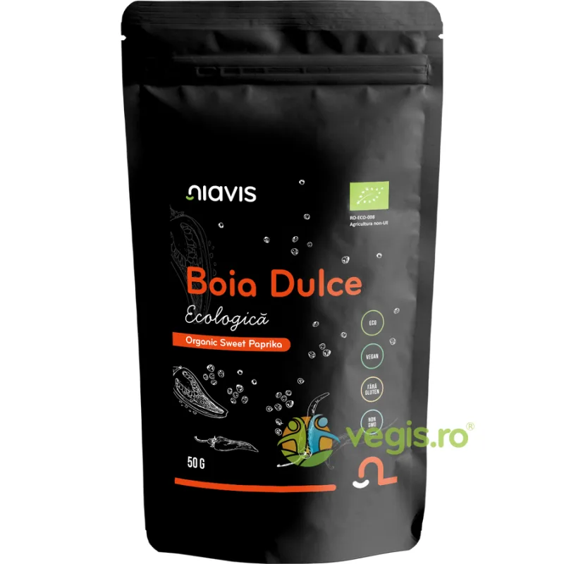 Boia Dulce fara Gluten Ecologica/Bio 50g NIAVIS — preț și oferte