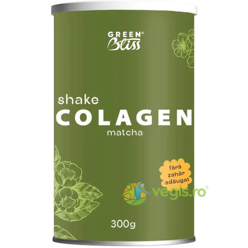Colagen Shake cu Matcha 300g GREEN BLISS — preț și oferte