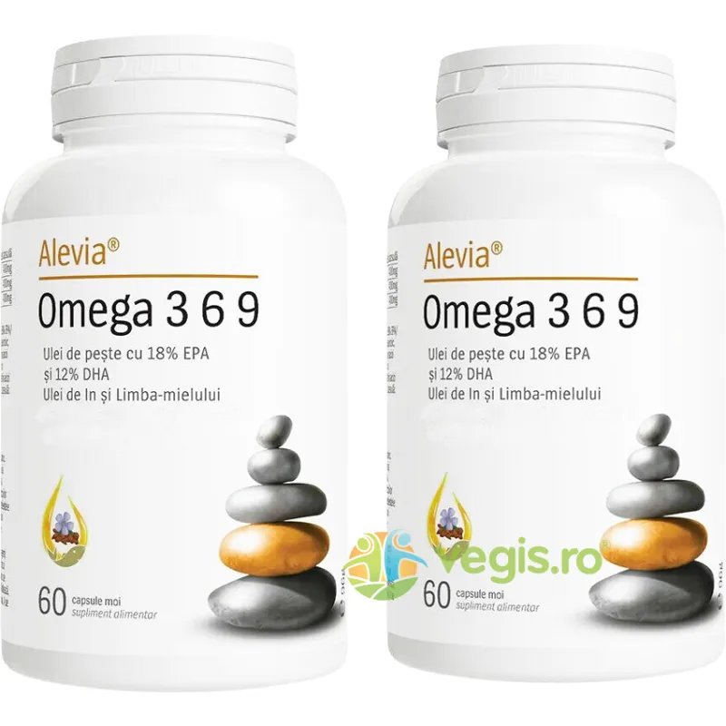 Omega 3 6 9 60cps + 60cps ALEVIA — preț și oferte