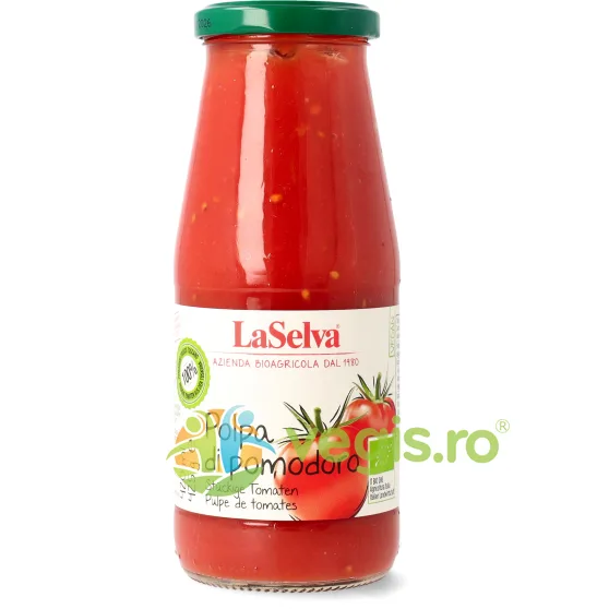 Pulpa de Rosii Ecologica/Bio 425g LASELVA — preț și oferte