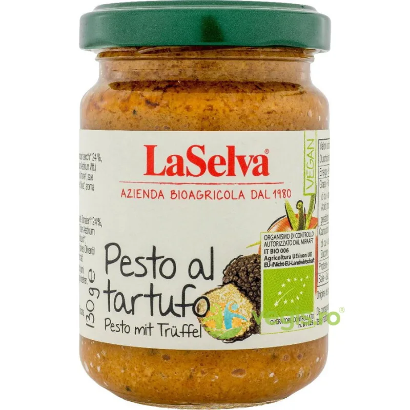 Pesto cu Trufe Ecologic/Bio 130g LASELVA — preț și oferte