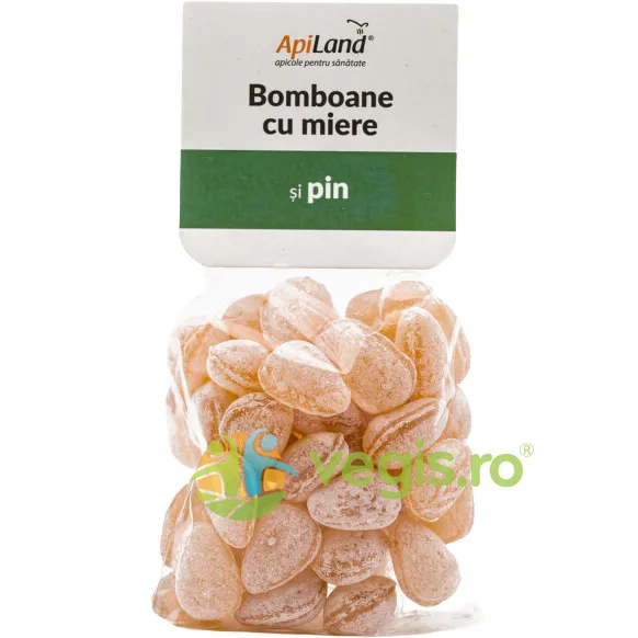 Bomboane cu Miere si Pin 100g APILAND — preț și oferte
