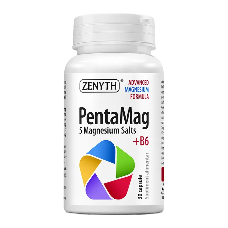 PentaMag, 30 capsule, Zenyth ZENYTH PHARMACEUTICALS SRL — preț și oferte