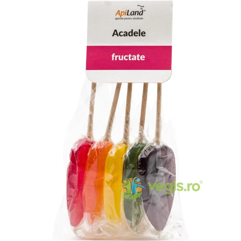 Acadele Fructate  5x10g APILAND — preț și oferte