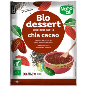 Desert cu Chia si Cacao fara Zahar Ecologic/Bio 40g