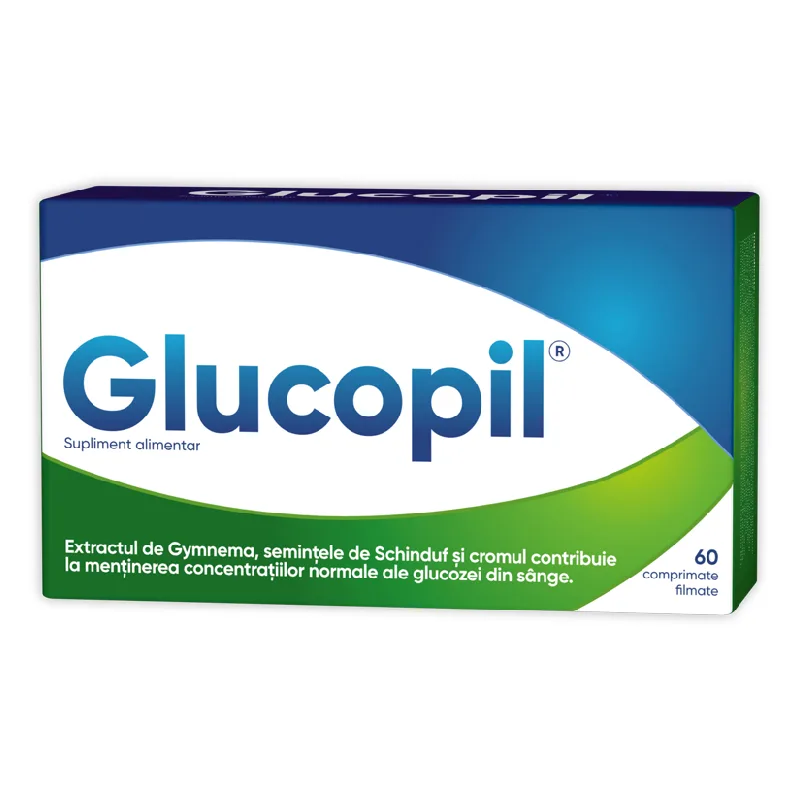 Glucopil, 60 comprimate, Zdrovit — preț și oferte