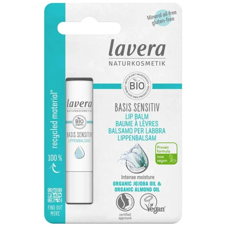 Balsam de Buze cu Shea si Jojoba Basis Sensitiv 4.5g LAVERA — preț și oferte