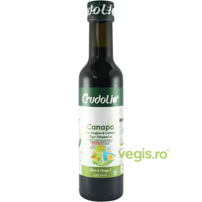 Ulei din Seminte de Canepa Crudolio Ecologic/Bio 250ml JOE&CO — preț și oferte