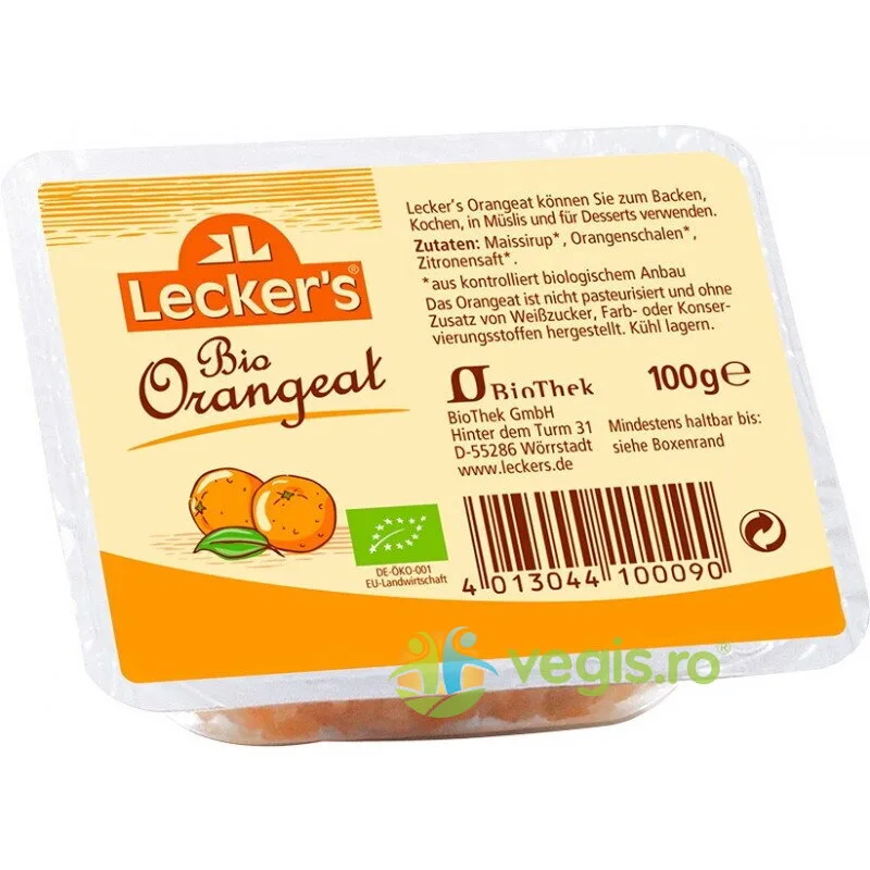 Coaja de Portocale Ecologica/Bio 100g LECKER,S — preț și oferte