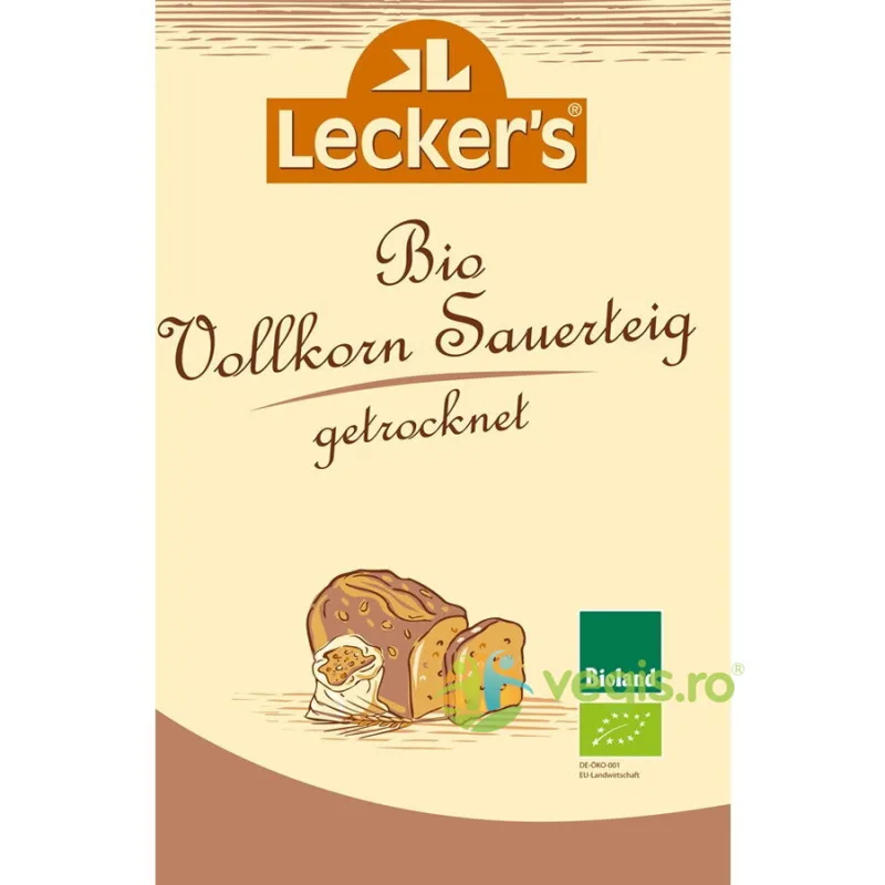 Maia Uscata de Secara pentru Faina Integrala Ecologica/Bio 30g LECKER,S — preț și oferte