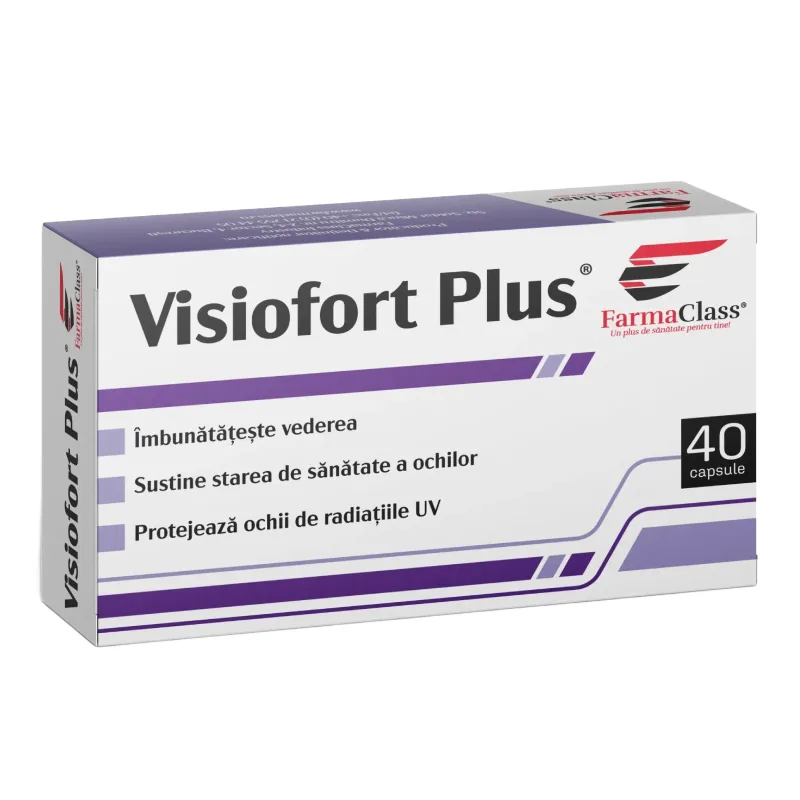 Visiofort Plus, 40 capsule, FarmaClass FARMA CLASS INDUSTRY — preț și oferte