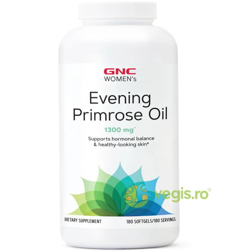 Ulei de Luminita Noptii 1300mg 180cps GNC — preț și oferte