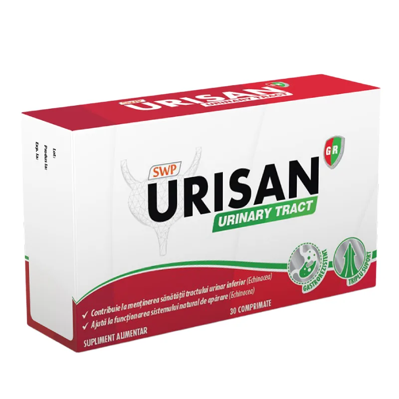 Urisan GR Urinary Tract, 30 comprimate, Sun Wave Pharma — preț și oferte