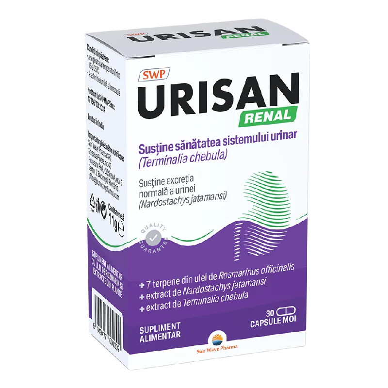 Urisan Renal, 30 capsule, Sun Wave Pharma — preț și oferte