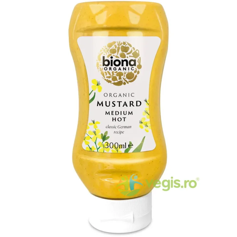 Mustar Picant Ecologic/Bio 300ml BIONA — preț și oferte