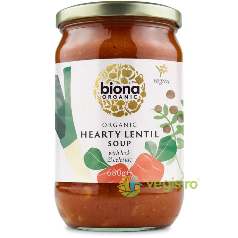 Supa de Linte cu Legume Ecologica/Bio 680g BIONA — preț și oferte