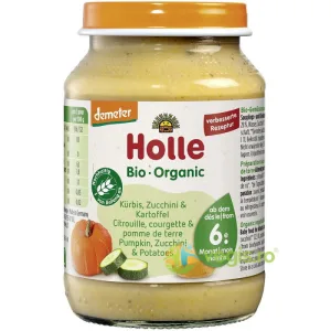 Piure pentru Copii cu Zucchini, Dovleac si Cartofi +6 Luni Ecologic/Bio 190g