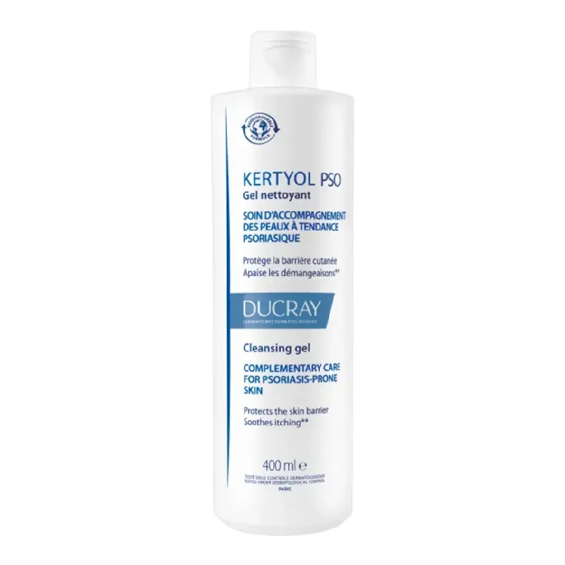Gel de curatare pentru pielea predispusa la psoriazis Kertyol PSO, 400 ml, Ducray — preț și oferte
