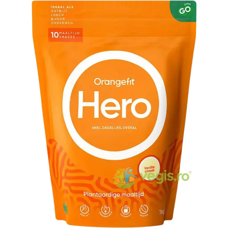 Mic Dejun cu Aroma de Vanilie fara Lactoza 1kg ORANGEFIT — preț și oferte
