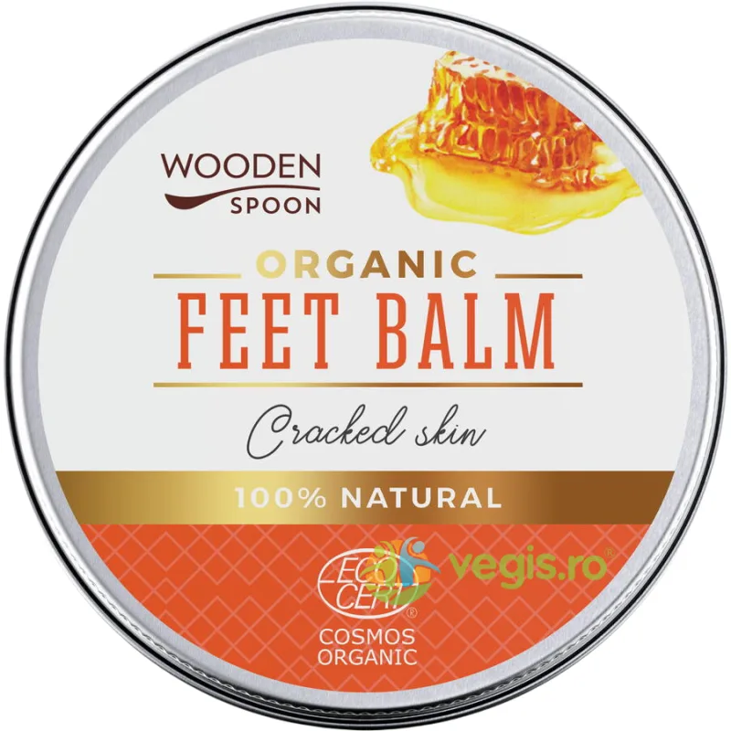 Balsam pentru Picioare (Piele Crapata) Bio 60ml WOODEN&nbsp;SPOON — preț și oferte