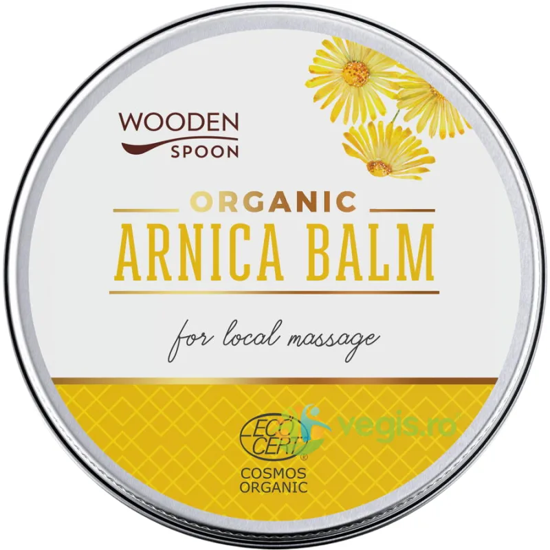 Balsam pentru Masaj cu Extract de Arnica Bio 60ml WOODEN&nbsp;SPOON — preț și oferte