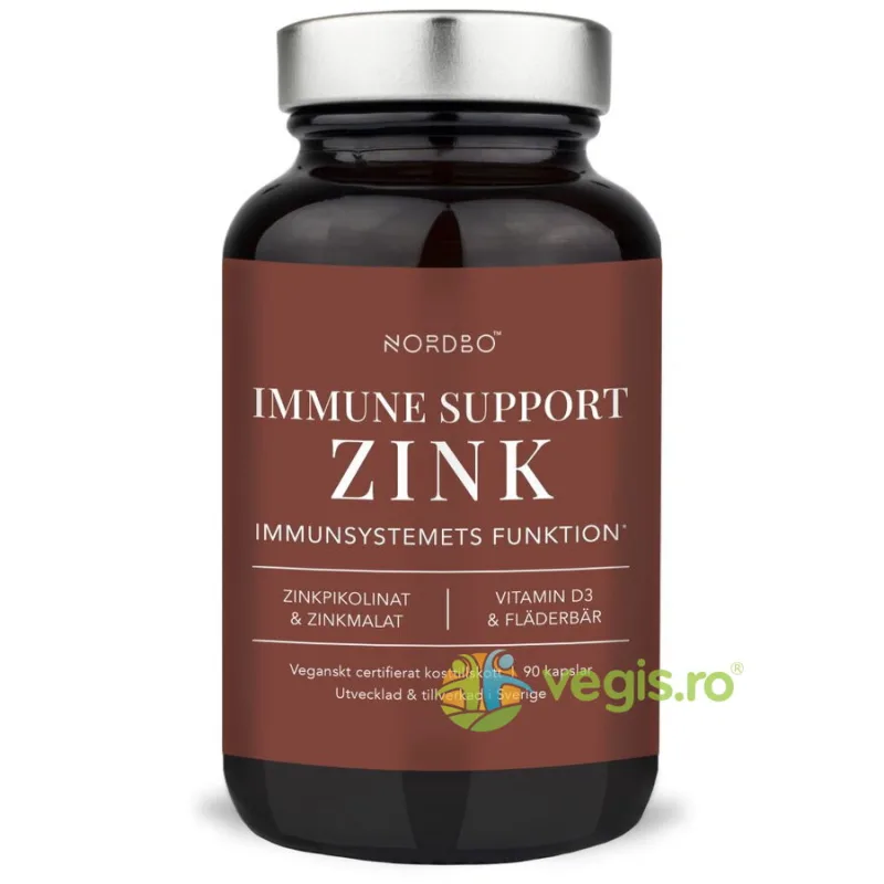 Zinc Immune Support (Suport pentru Imunitate) 90cps NORDBO — preț și oferte