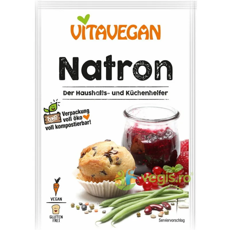 Bicarbonat de Sodiu fara Gluten 20g Biovegan — preț și oferte
