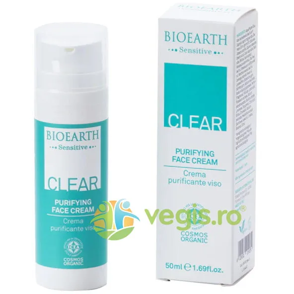 Crema Purificatoare de Fata pentru Ten Mixt sau Gras Antiacnee 50ml — preț și oferte