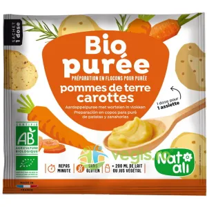 Piure Instant de Cartofi si Morcovi fara Gluten Ecologic/Bio 30g