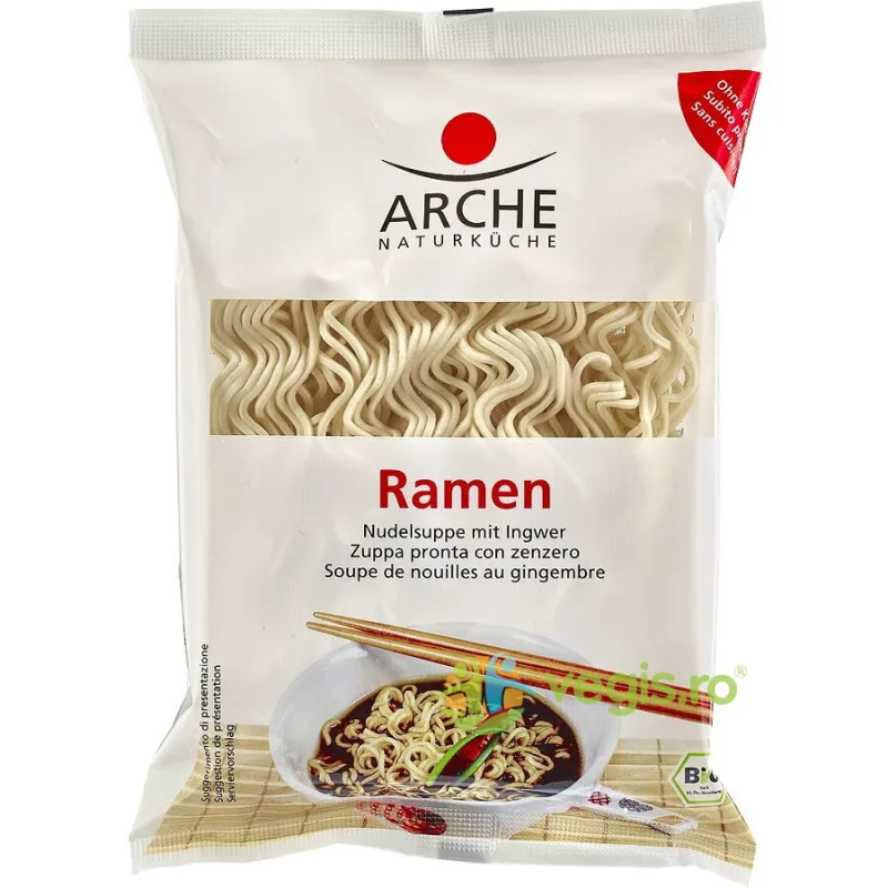 Supa de Taitei cu Ghimbir Ramen Ecologica/Bio 108g ARCHE — preț și oferte