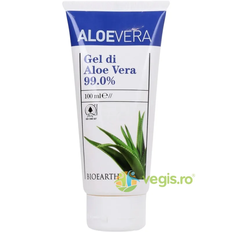 Gel de Aloe Vera Bio 99% 100ml Bioearth — preț și oferte