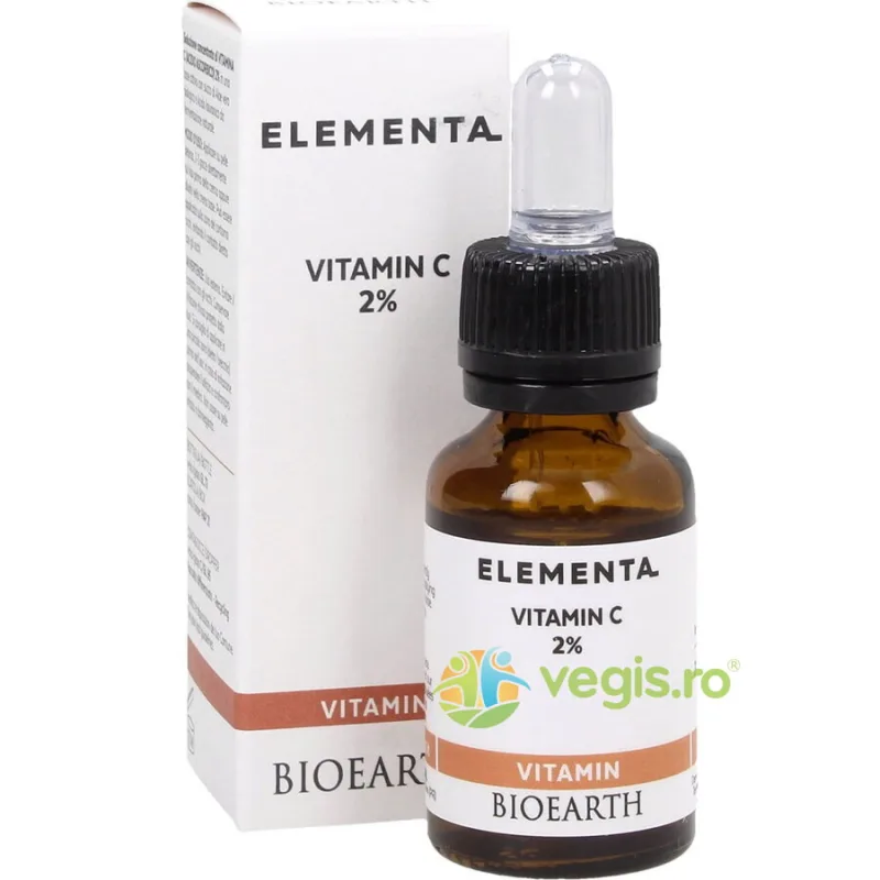 Ser de Fata cu Vitamina C Beauty Booster Elementa 30ml Bioearth — preț și oferte