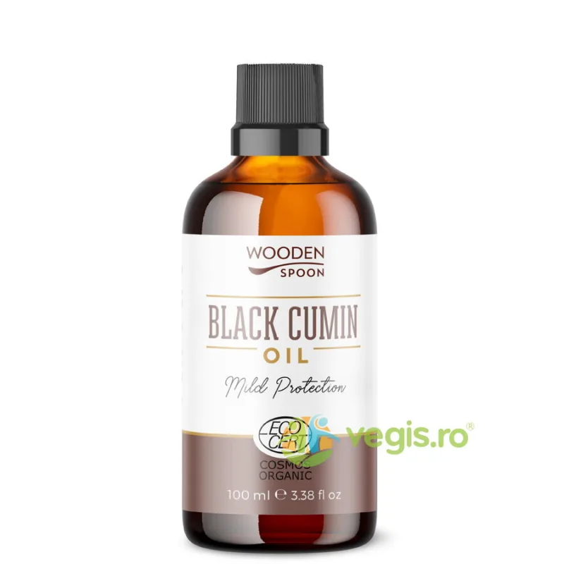 Ulei Protector de Chimen Negru (Negrilica) Bio 100ml WOODEN&nbsp;SPOON — preț și oferte