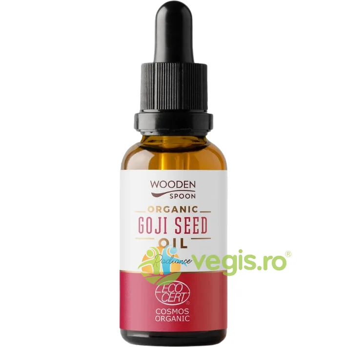 Ulei de Goji pentru Stralucire Bio 10ml WOODEN&nbsp;SPOON — preț și oferte