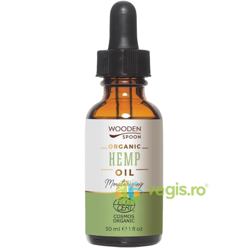 Ulei Hidratant de Canepa Bio 30ml WOODEN&nbsp;SPOON — preț și oferte