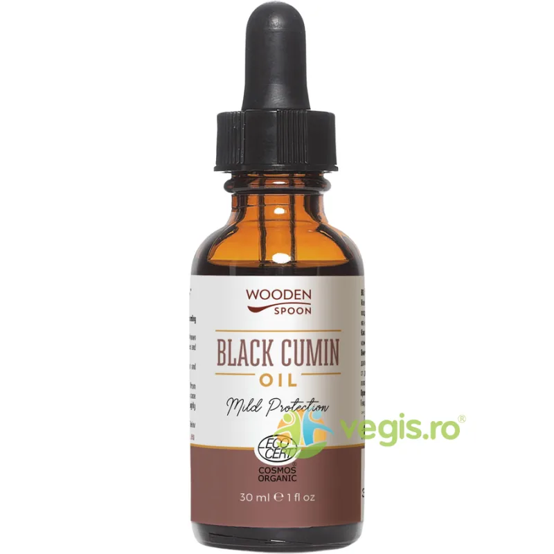 Ulei Protector de Chimen Negru (Negrilica) Bio 30ml WOODEN&nbsp;SPOON — preț și oferte