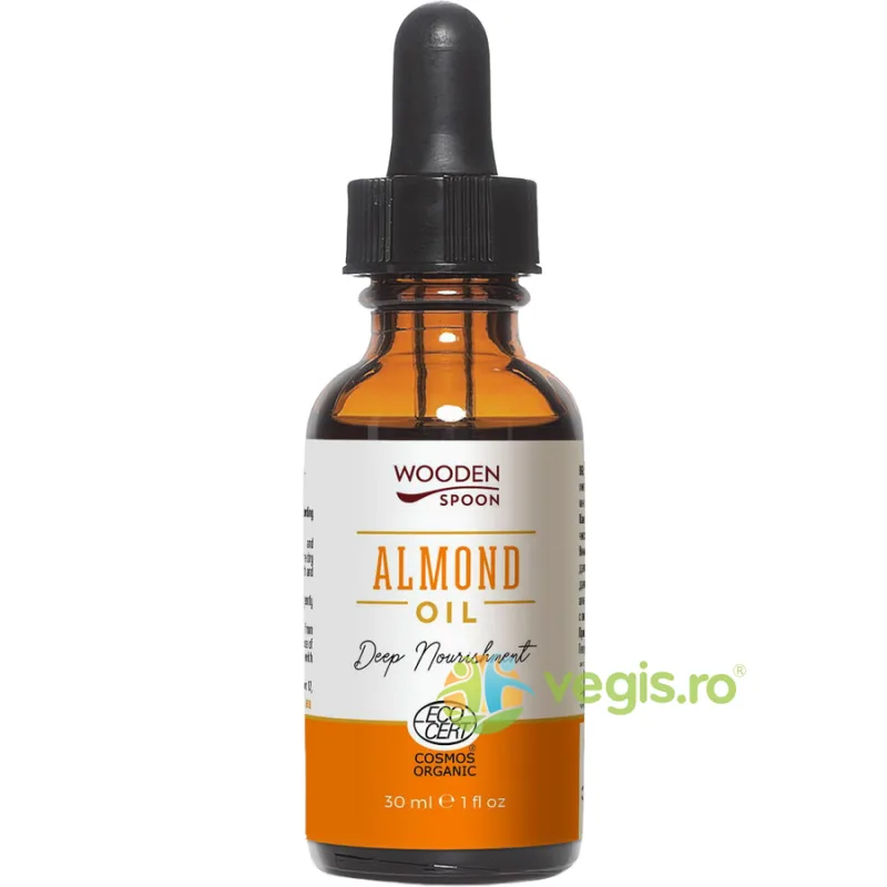 Ulei Hranitor de Migdale Dulci Bio 30ml WOODEN&nbsp;SPOON — preț și oferte
