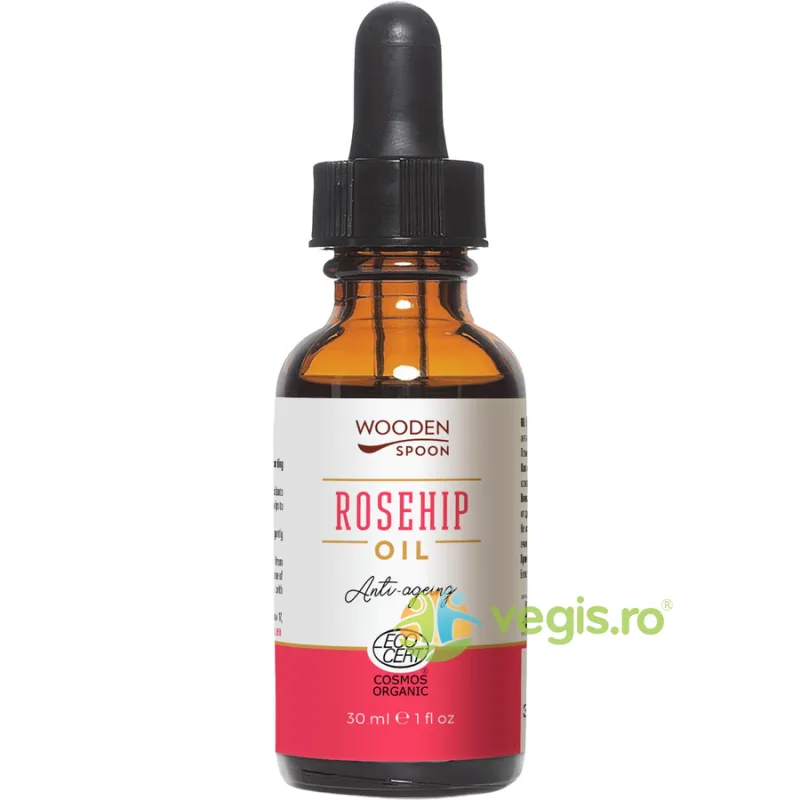 Ulei Antirid de Macese Bio 30ml WOODEN&nbsp;SPOON — preț și oferte