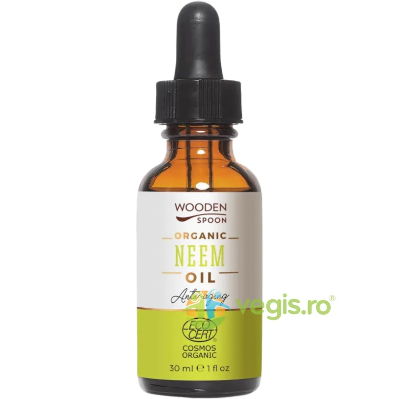 Ulei Antirid de Neem Bio 30ml WOODEN SPOON — preț și oferte