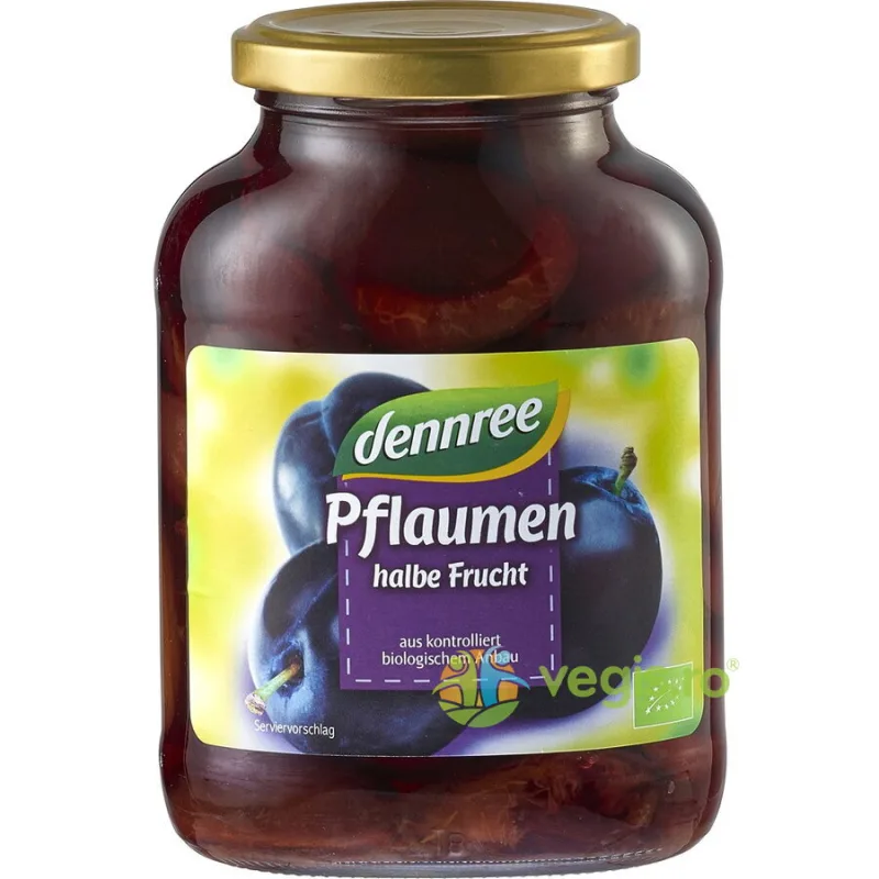 Compot de Prune Ecologic/Bio 540g Dennree — preț și oferte