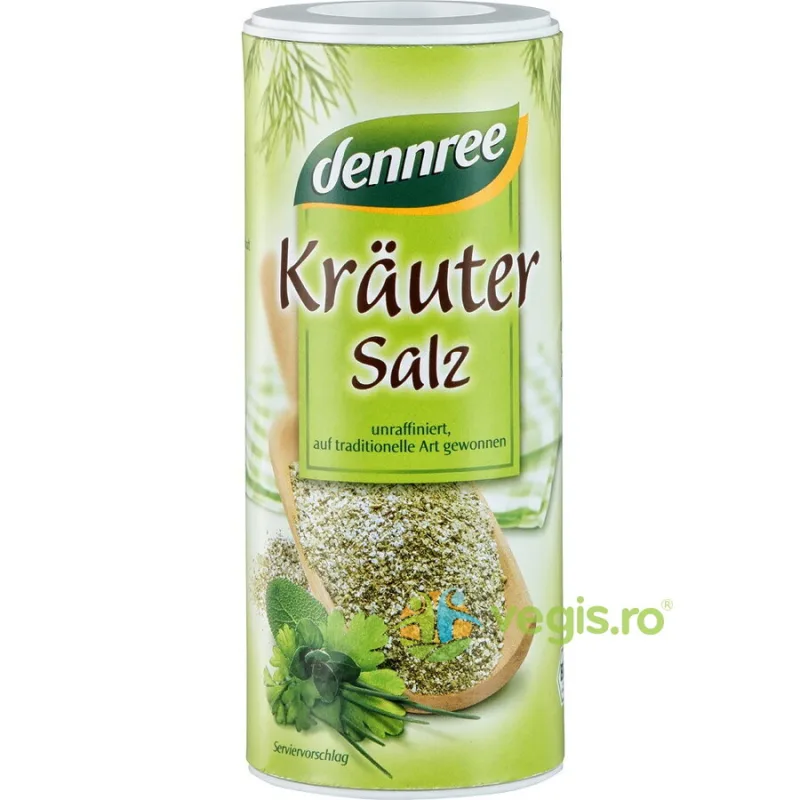 Sare Neiodata cu Plante Aromatice Ecologica/Bio 160g Dennree — preț și oferte